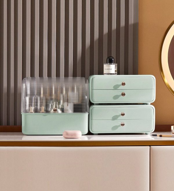 Joybos? Dustproof Cosmetic Organizer Box with Lid