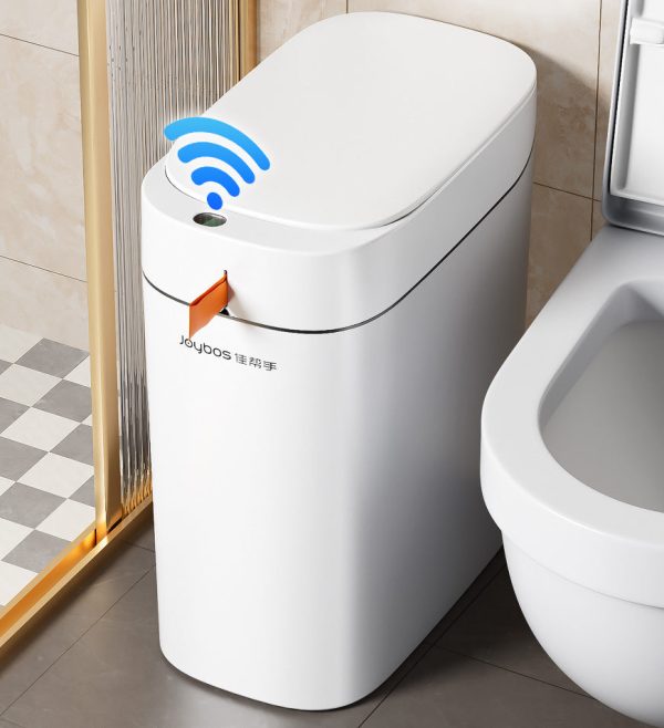 Joybos? Motion Sensor Trash Can Rechargeable Auto-Adsorption Quick PackagingZ203