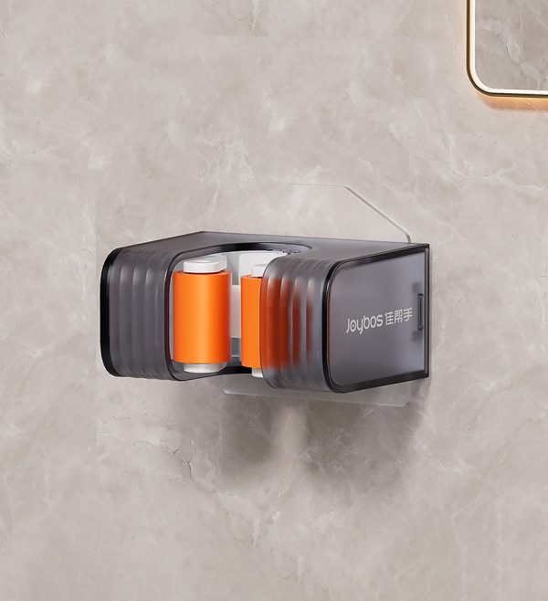 Joybos? Bathroom Without Punching Wall Hanging Mop Clip z121