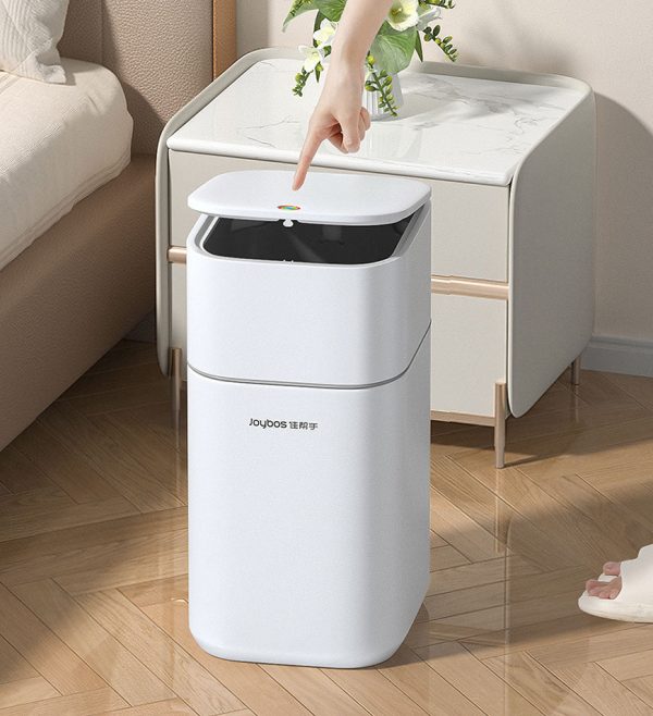 Joybos?2.5 Gallon Trash Can with Press Type Lid Z17
